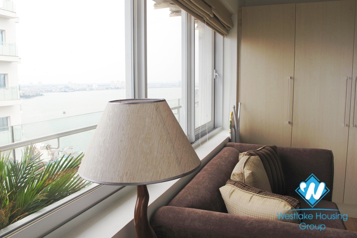 Beautiful apartment for rent in Golden Westlake, Tay Ho, Hanoi.