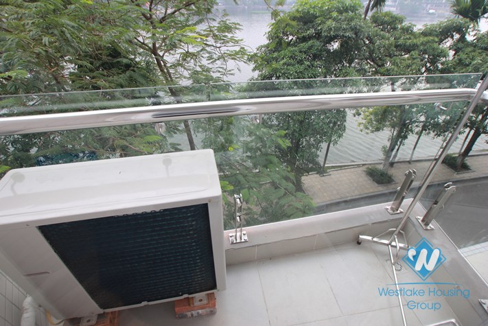 01 bedroom apartment for rent in Truc Bach area, lake view