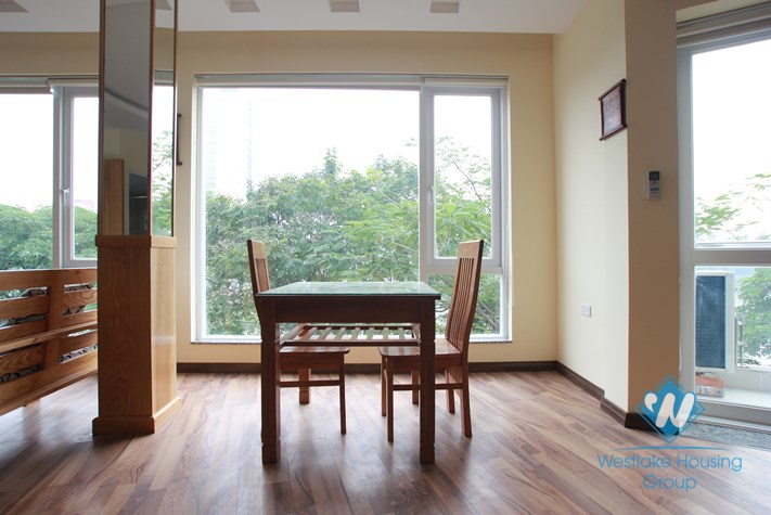 01 bedroom apartment for rent in Truc Bach area, lake view