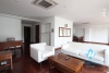 Large sized, high quality serviced apartment in Tay Ho district, Hanoi.