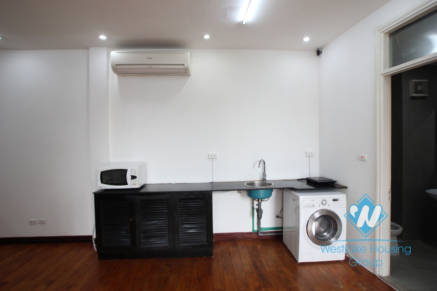 Spacious studio available for rent in Dang Thai  Mai street, Tay Ho, Hanoi