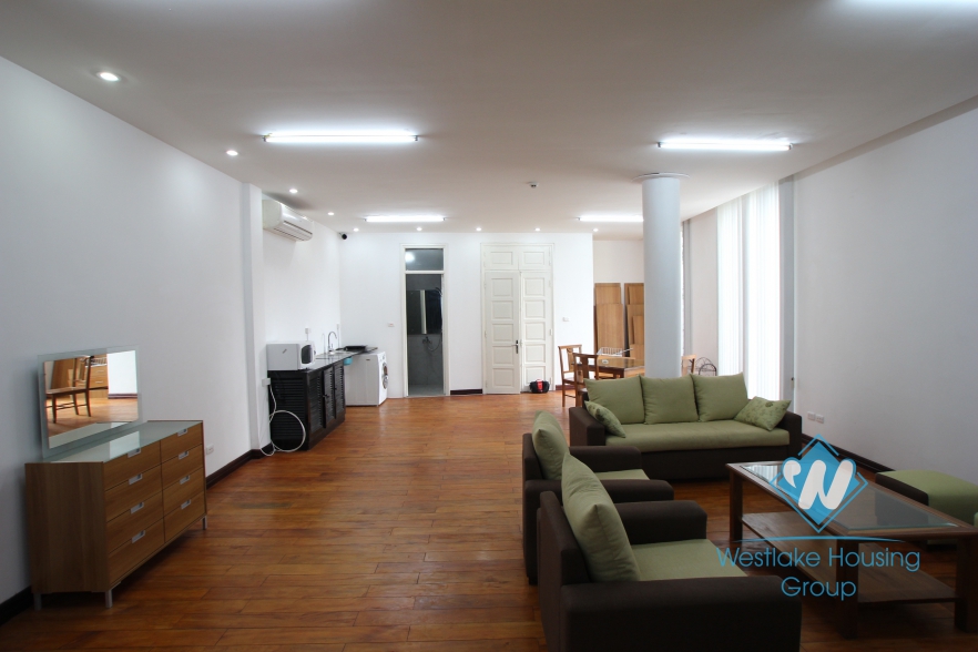Spacious studio available for rent in Dang Thai  Mai street, Tay Ho, Hanoi