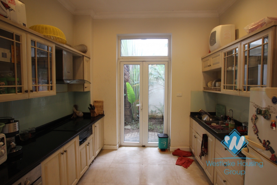 Nice and furnished house for rent in Ciputra, Tay Ho, Hanoi