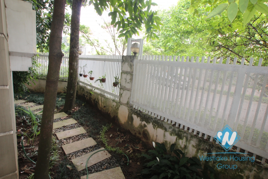 Nice and furnished house for rent in Ciputra, Tay Ho, Hanoi