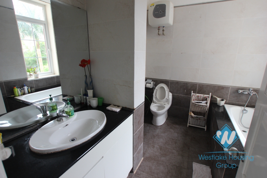 Nice and furnished house for rent in Ciputra, Tay Ho, Hanoi