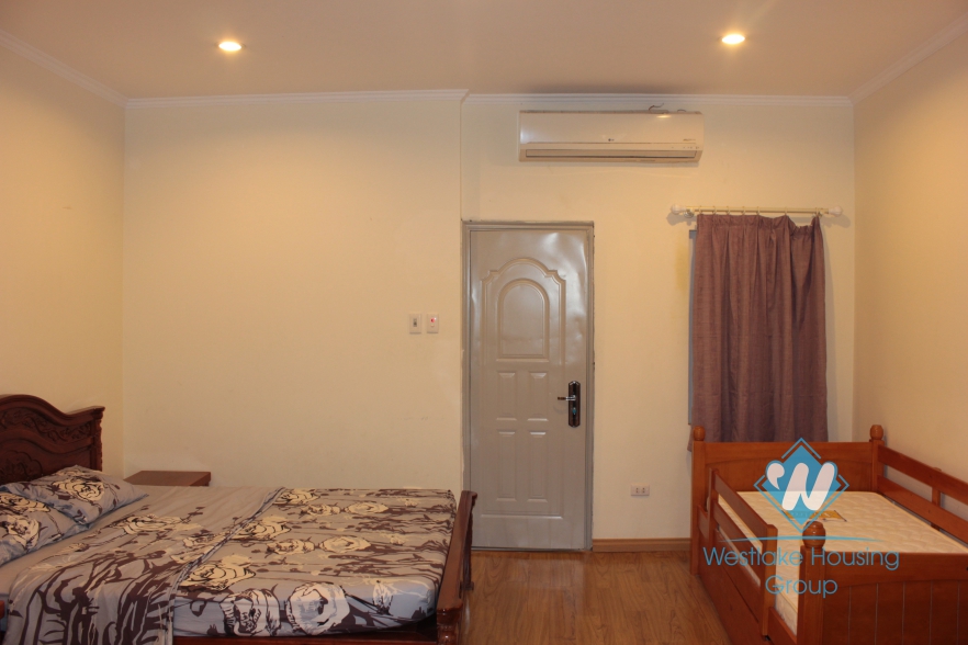 Big and nice apartment with one bedroom for for rent in Tay Ho, Ha Noi