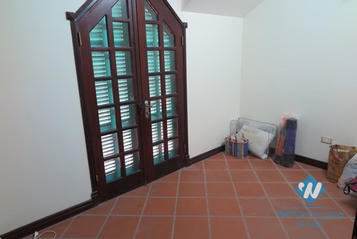 Nice house with small yard for rent on Dao Tan, Ba Dinh, Hanoi