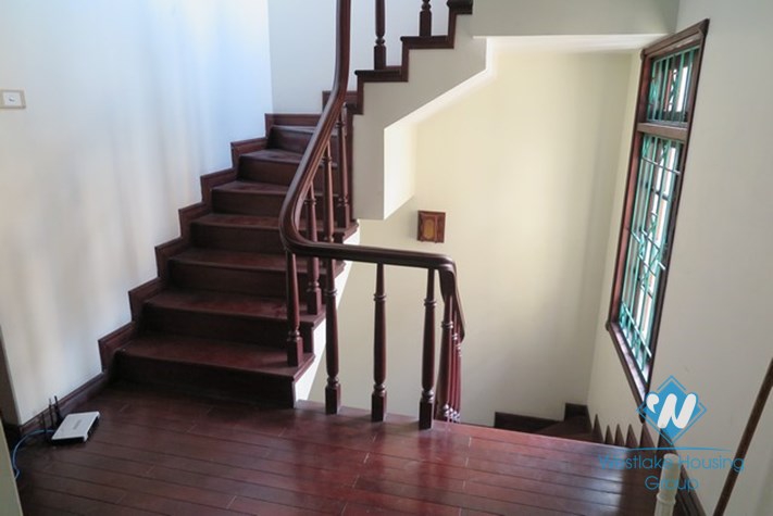 Nice house with small yard for rent on Dao Tan, Ba Dinh, Hanoi