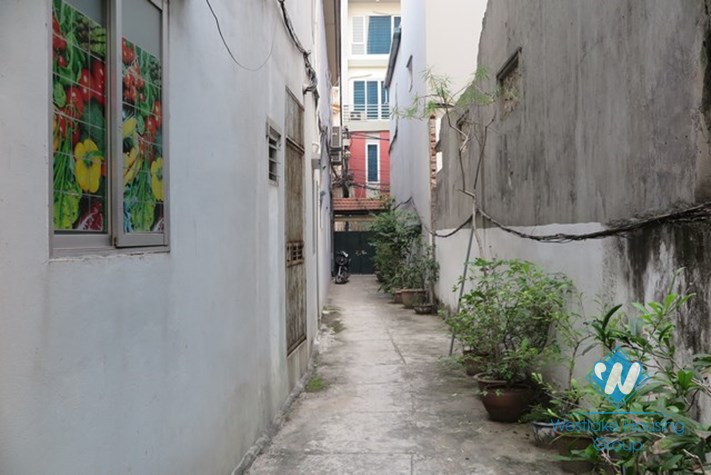 Nice house with small yard for rent on Dao Tan, Ba Dinh, Hanoi