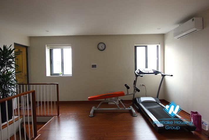 Modern duplex apartment with lakeview for rent in city centre