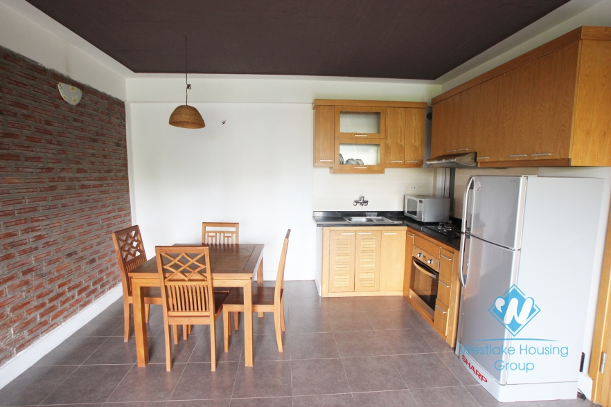 Affordable price 01 bedroom apartment for rent on Tay Ho street, Tay Ho, Ha Noi