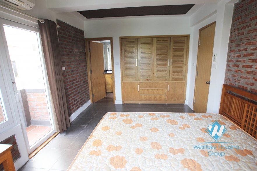 Affordable price 01 bedroom apartment for rent on Tay Ho street, Tay Ho, Ha Noi