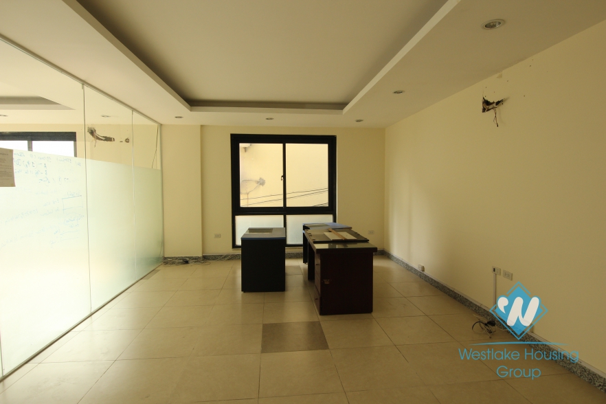 Nice and bright office for rent in Tay Ho area