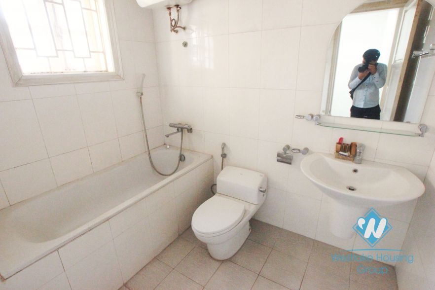 Bright house with large garden around for rent in Ciputra Compound, Tay Ho, Ha Noi - Unfurnished