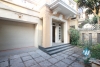 Bright house with large garden around for rent in Ciputra Compound, Tay Ho, Ha Noi - Unfurnished