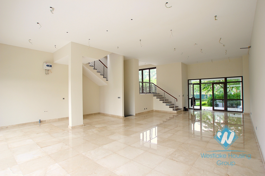Large house with nice garden for rent in Ciputra, Tay Ho, Ha Noi - Unfurnished
