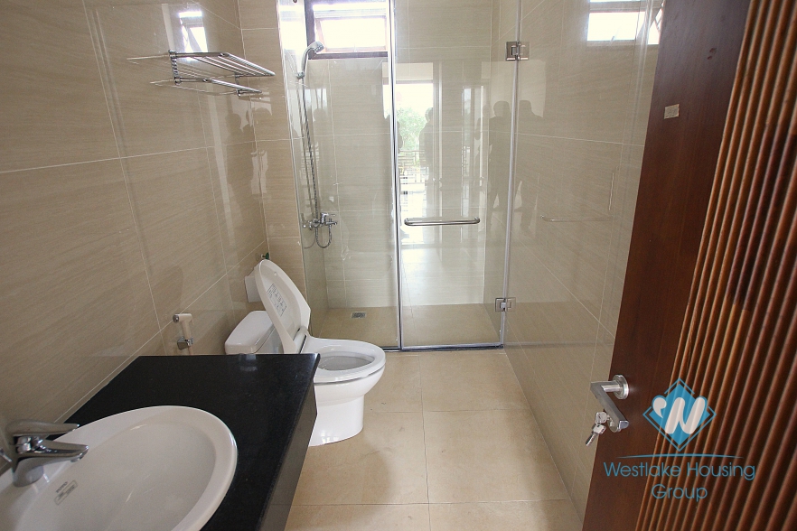 Large house with nice garden for rent in Ciputra, Tay Ho, Ha Noi - Unfurnished