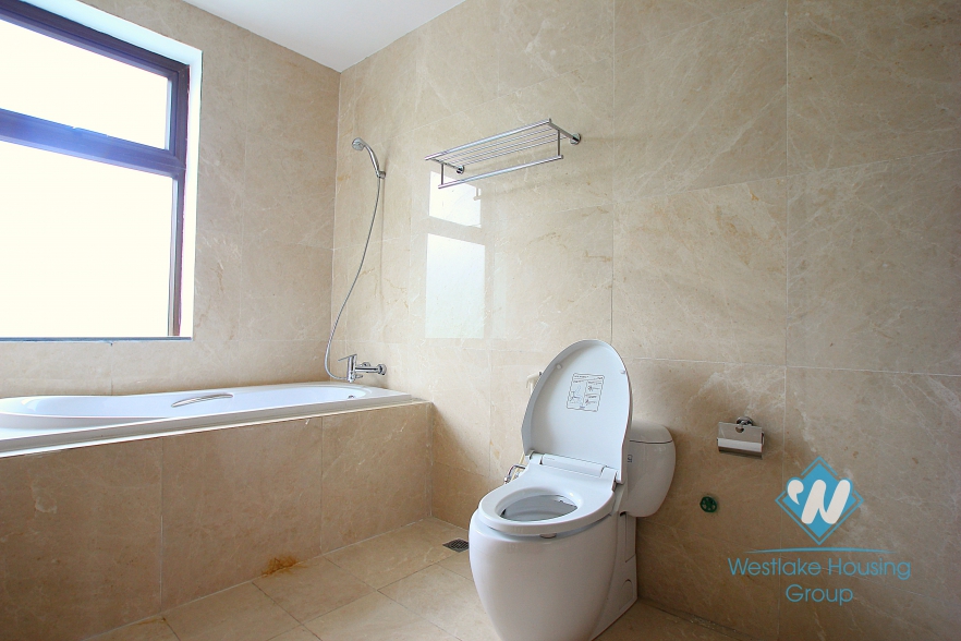 Large house with nice garden for rent in Ciputra, Tay Ho, Ha Noi - Unfurnished