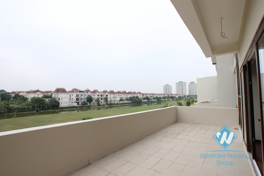 Large house with nice garden for rent in Ciputra, Tay Ho, Ha Noi - Unfurnished
