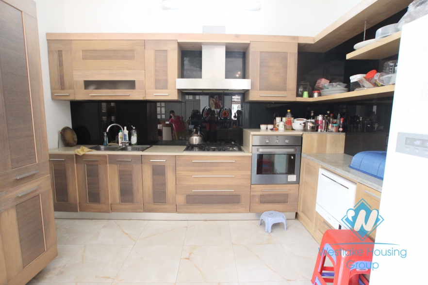 Nice and fully furnished house available for rent in Ciputra, Tay Ho, Hanoi