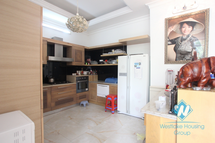 Nice and fully furnished house available for rent in Ciputra, Tay Ho, Hanoi