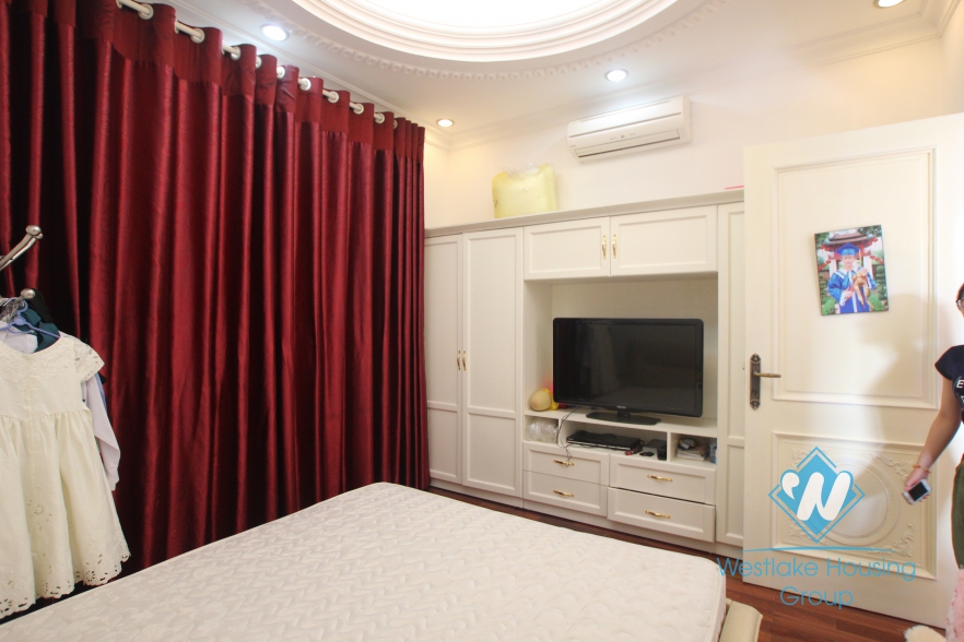 Nice and fully furnished house available for rent in Ciputra, Tay Ho, Hanoi