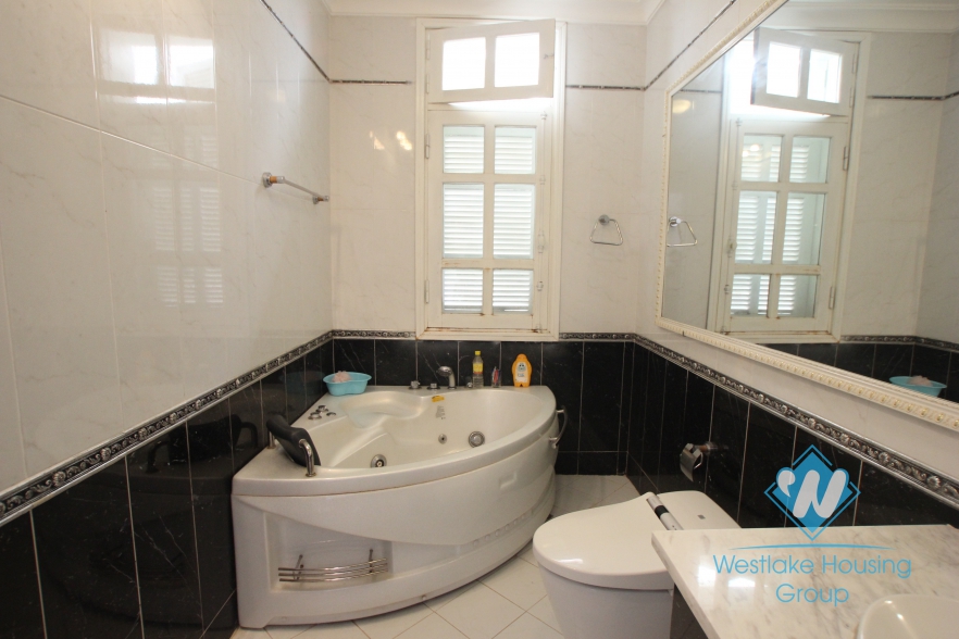 Nice and fully furnished house available for rent in Ciputra, Tay Ho, Hanoi