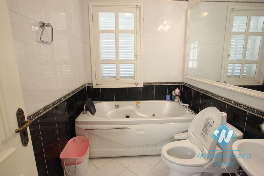 Nice and fully furnished house available for rent in Ciputra, Tay Ho, Hanoi