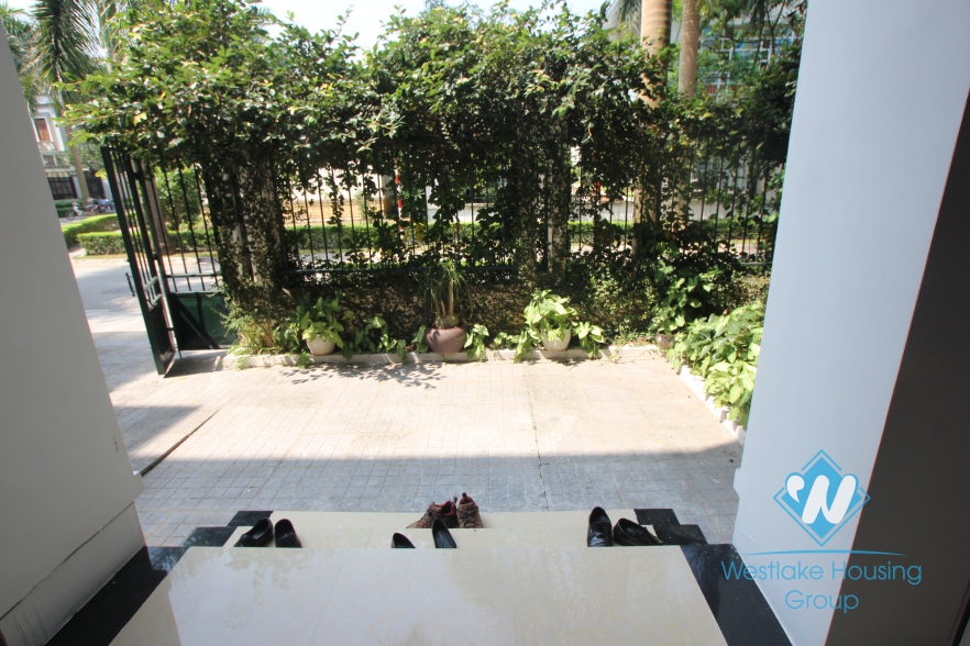 Nice and fully furnished house available for rent in Ciputra, Tay Ho, Hanoi