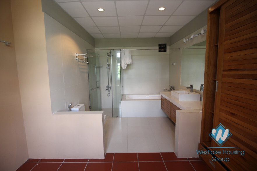 Airy house available for rent in Ciputra, Tay Ho, Hanoi- unfurnished