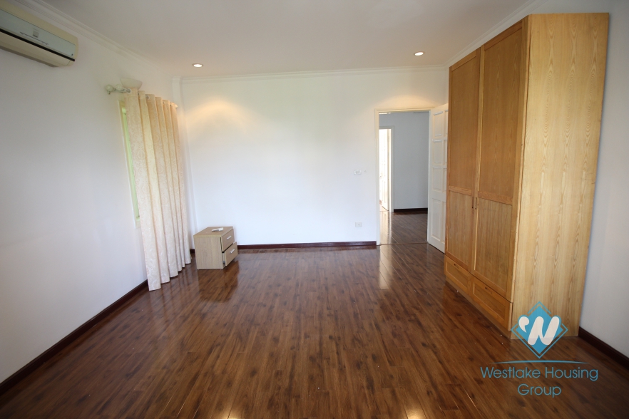 Airy house available for rent in Ciputra, Tay Ho, Hanoi- unfurnished