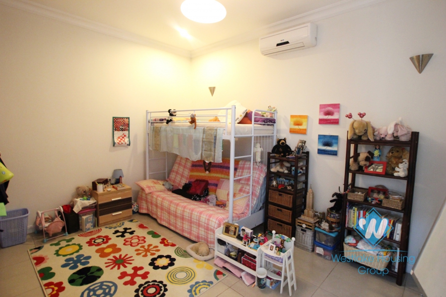 Nice furnished house with low price for lease in Ciputra, Tay Ho, Hanoi.