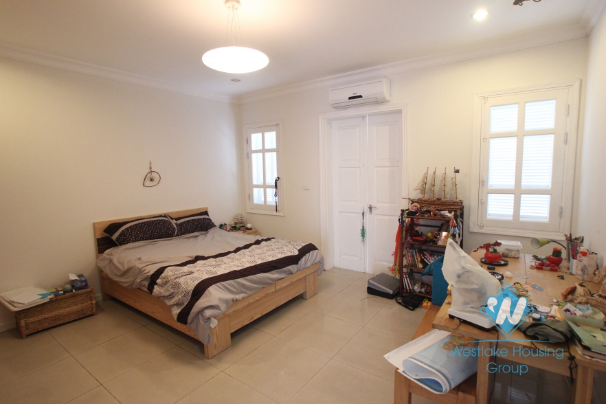 Nice furnished house with low price for lease in Ciputra, Tay Ho, Hanoi.