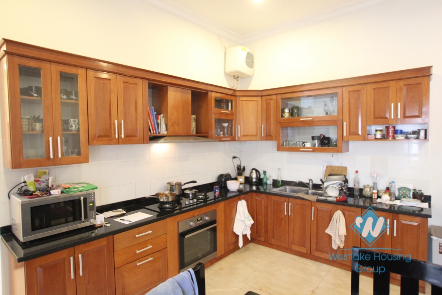 Nice furnished house with low price for lease in Ciputra, Tay Ho, Hanoi.