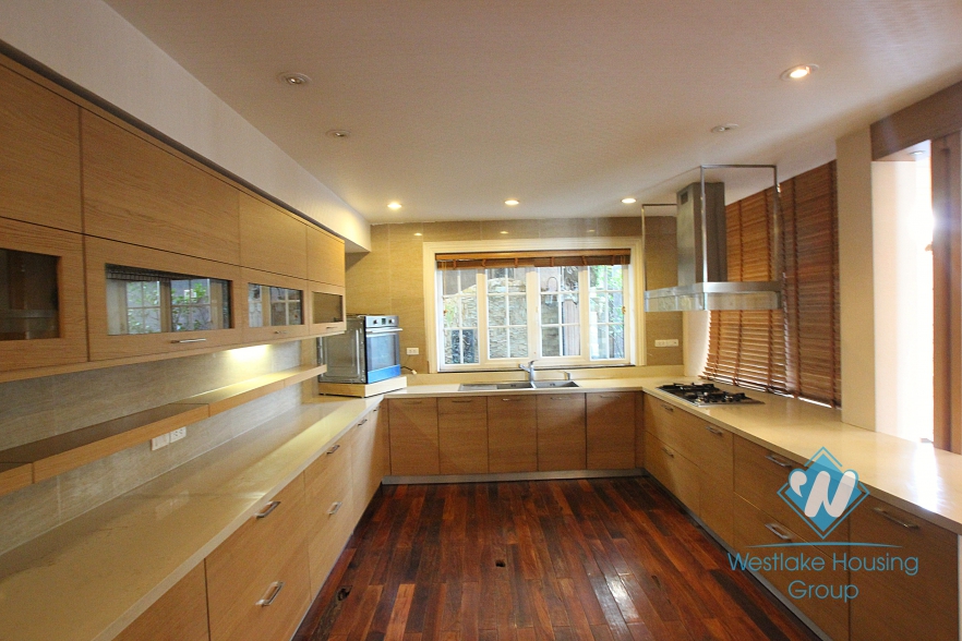 Big house with full furniture for rent in Ciputra, Tay Ho, Ha Noi