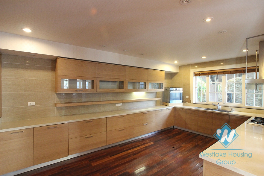 Big house with full furniture for rent in Ciputra, Tay Ho, Ha Noi