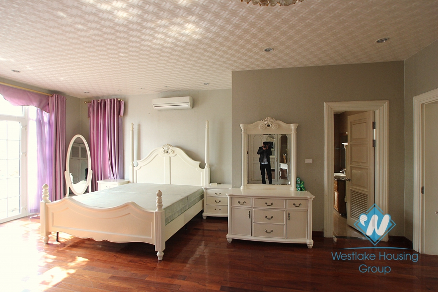 Big house with full furniture for rent in Ciputra, Tay Ho, Ha Noi