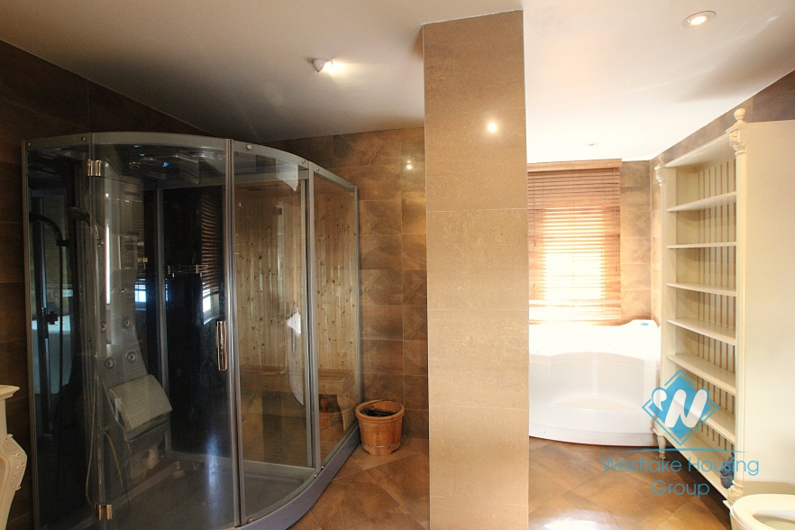 Big house with full furniture for rent in Ciputra, Tay Ho, Ha Noi