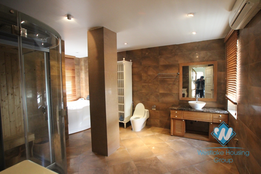 Big house with full furniture for rent in Ciputra, Tay Ho, Ha Noi