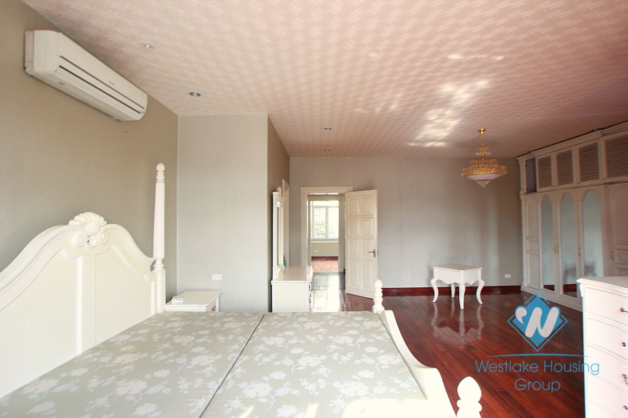 Big house with full furniture for rent in Ciputra, Tay Ho, Ha Noi