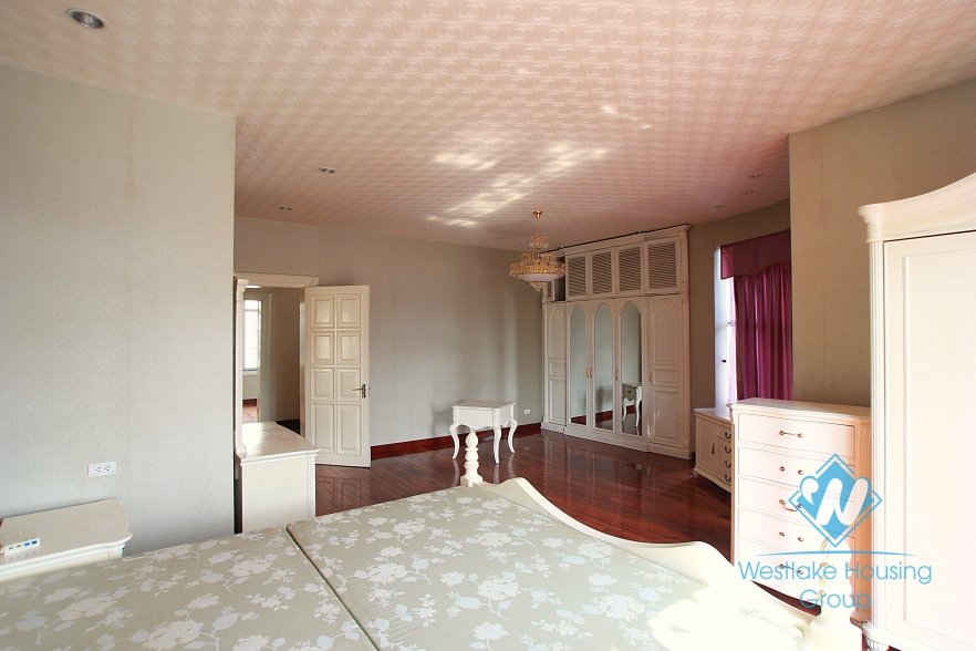 Big house with full furniture for rent in Ciputra, Tay Ho, Ha Noi