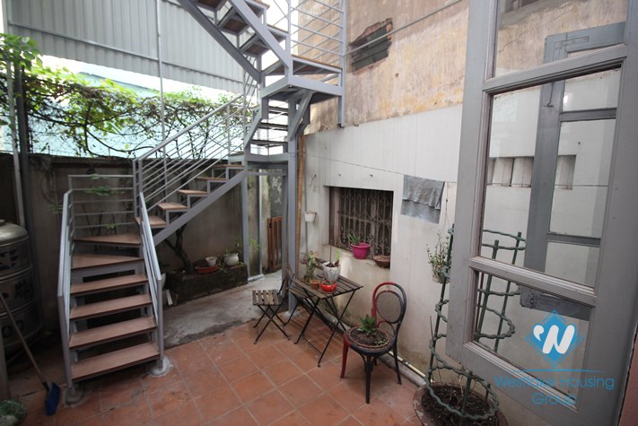 A nice house for rent in Quan Thanh, Ba Dinh, Hanoi