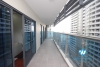 3 bedrooms apartment for rent in Trang An 