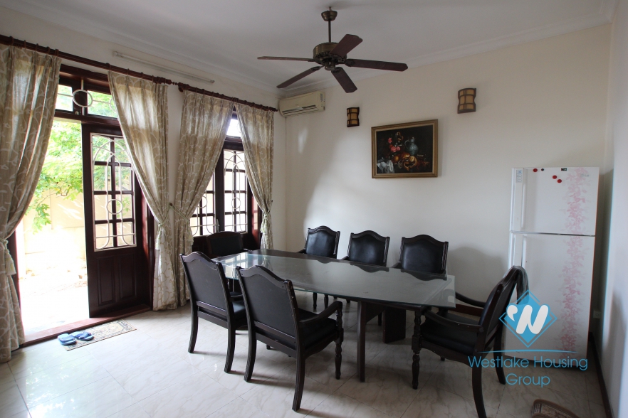 Nice house with furnished for rent in Block C, Ciputra, Tay Ho, Ha Noi