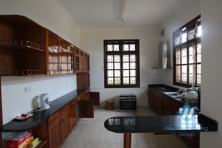 Nice house with furnished for rent in Block C, Ciputra, Tay Ho, Ha Noi