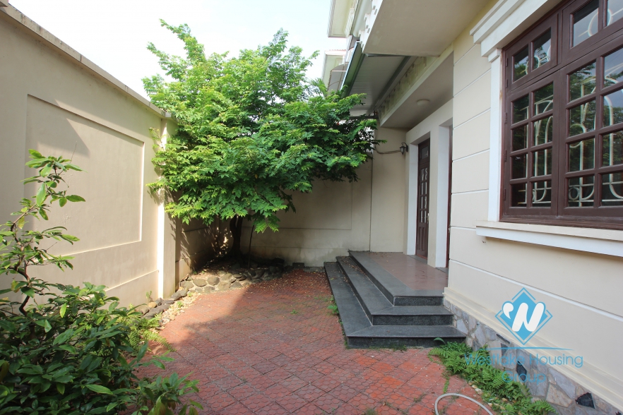 Nice house with furnished for rent in Block C, Ciputra, Tay Ho, Ha Noi