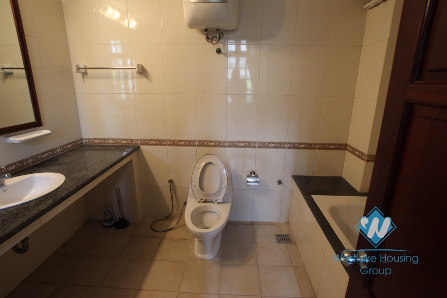 Nice house with furnished for rent in Block C, Ciputra, Tay Ho, Ha Noi