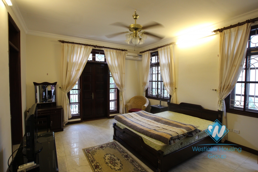 Nice house with furnished for rent in Block C, Ciputra, Tay Ho, Ha Noi