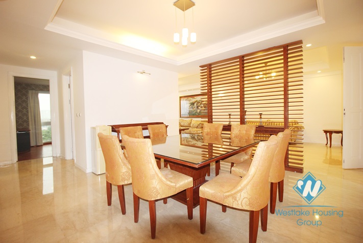 A 4 Bedroom apartment for rent in P building of Ciputra Complex Ha Noi City