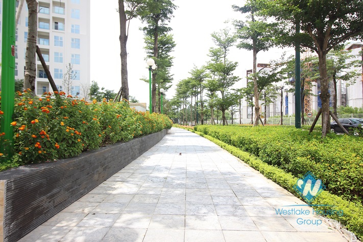 Three bedrooms apartment for rent in L3 building Ciputra, Ha Noi